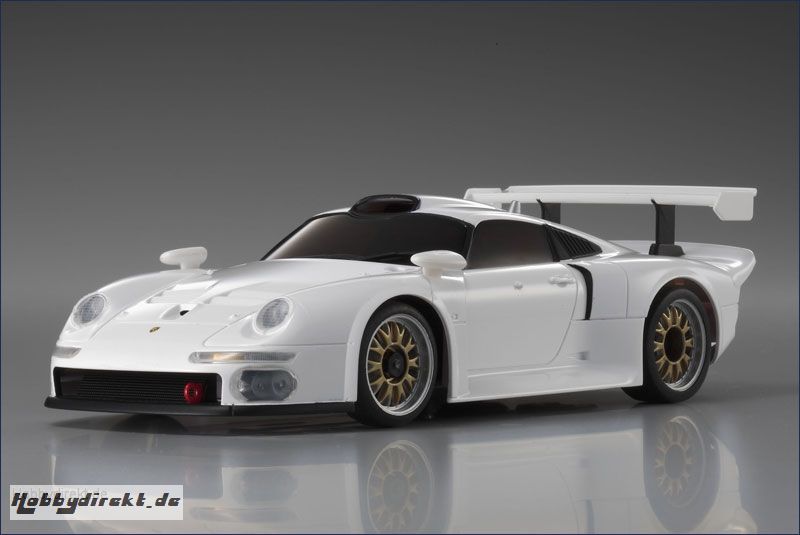 Karosse 1:24 MR-03 Porsche 911 GT1,weiss Kyosho MZP-330-W