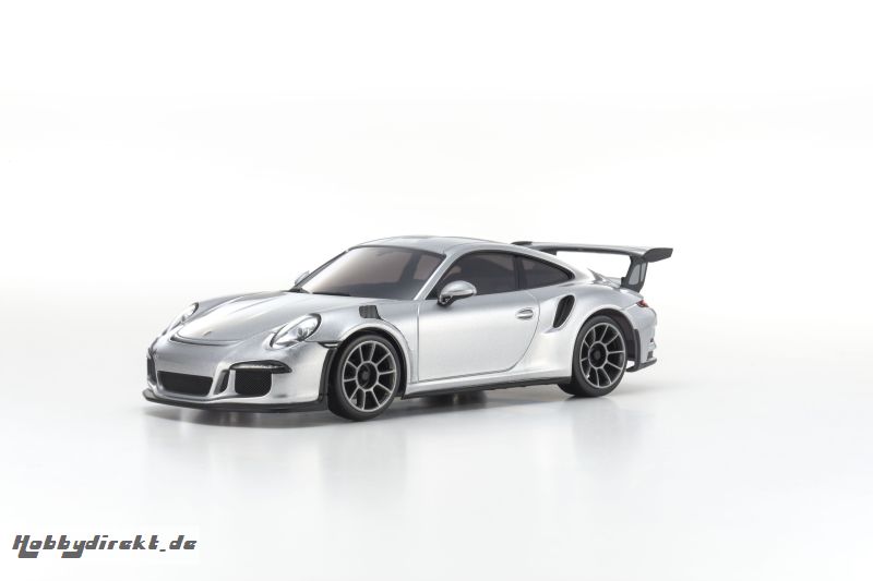 AUTOSCALE MINI-Z PORSCHE 911 GT3 RS SILBER (N-RM) Kyosho MZP150S