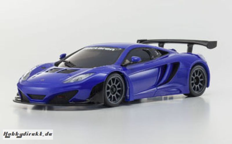 AUTOSCALE Mini-Z McLAREN 12C GT3 2013 BLAU METALLIC (W-MM) Kyosho MZP226MB