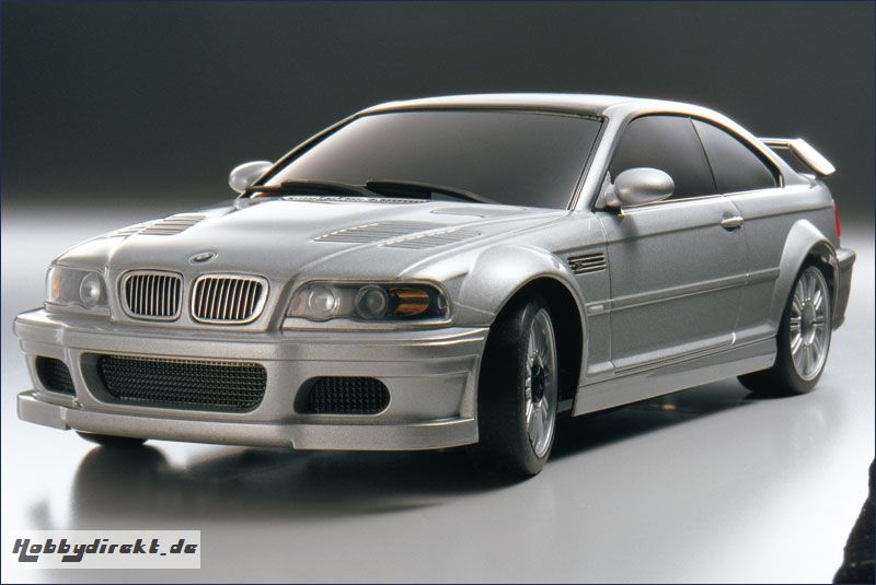 Karosse 1:24 MR-02 BMW M3 GTR silber Kyosho MZX-204-S