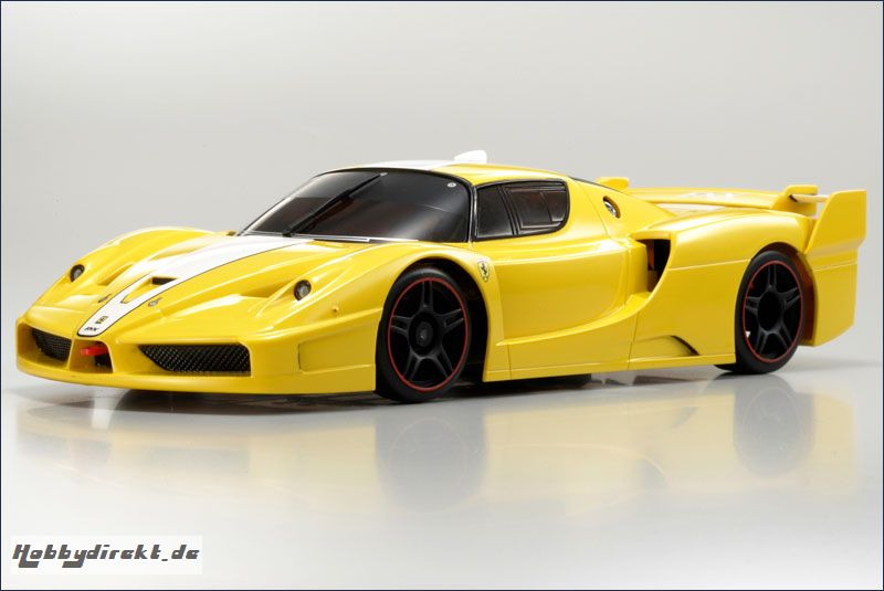 Karosse 1:24 MR-02 Ferrari FXX, gelb Kyosho MZX-211-Y