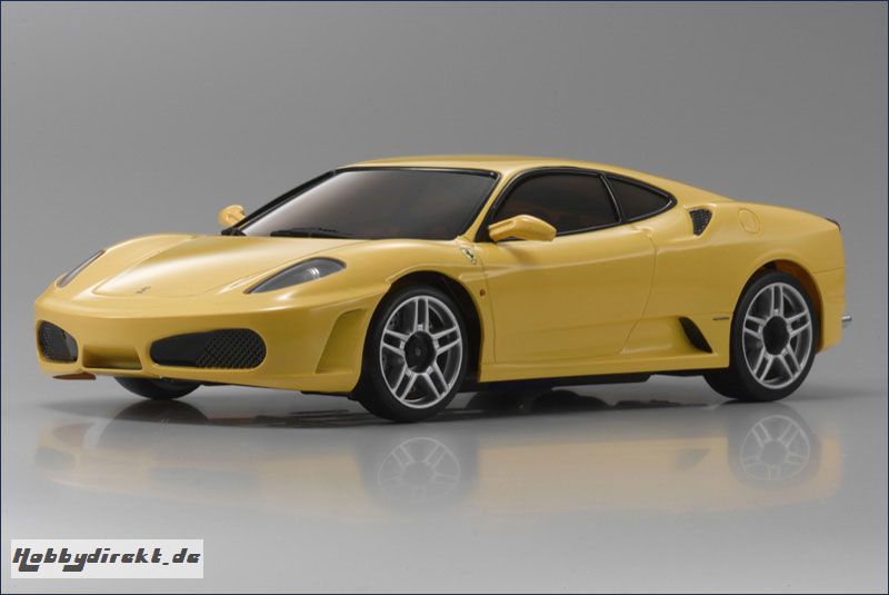 Karosse 1:24 MR-02 Ferrari F430, gelb Kyosho MZX-312-Y