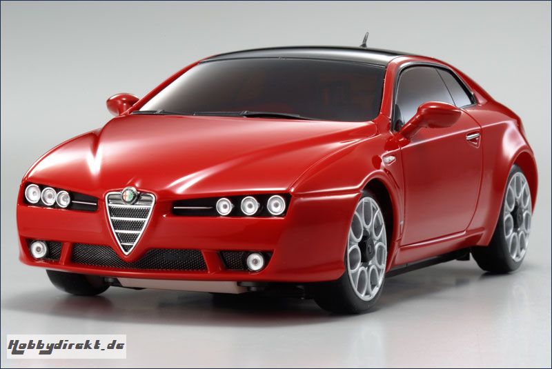 Karosse 1:24 AWD Alfa Brera, rot Kyosho MZX-408-R