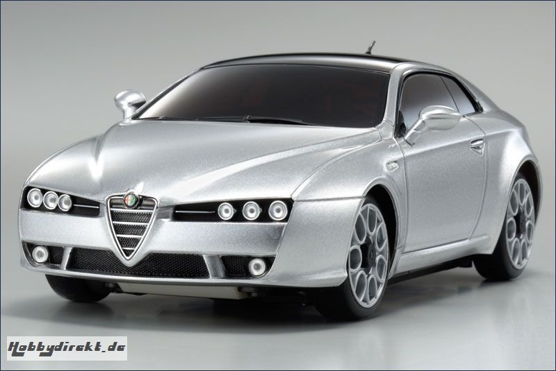 Karosse 1:24 AWD Alfa Brera, silber Kyosho MZX-408-S