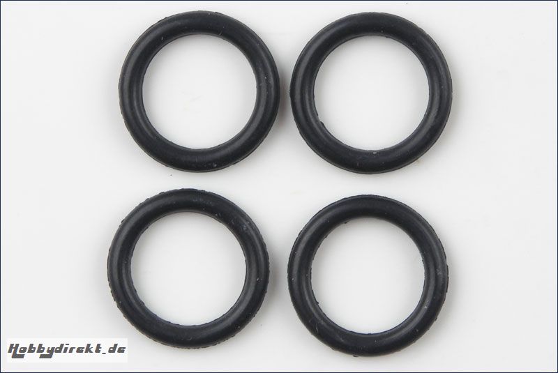 O-Ring P10, schwarz (4) Kyosho ORG-10BK