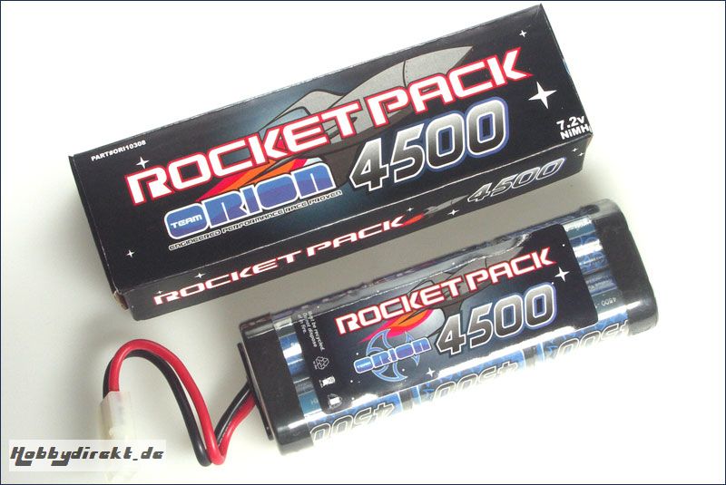 Akku Rocket Stick Pack 7,2V-4500mAh Team Orion ORI10308