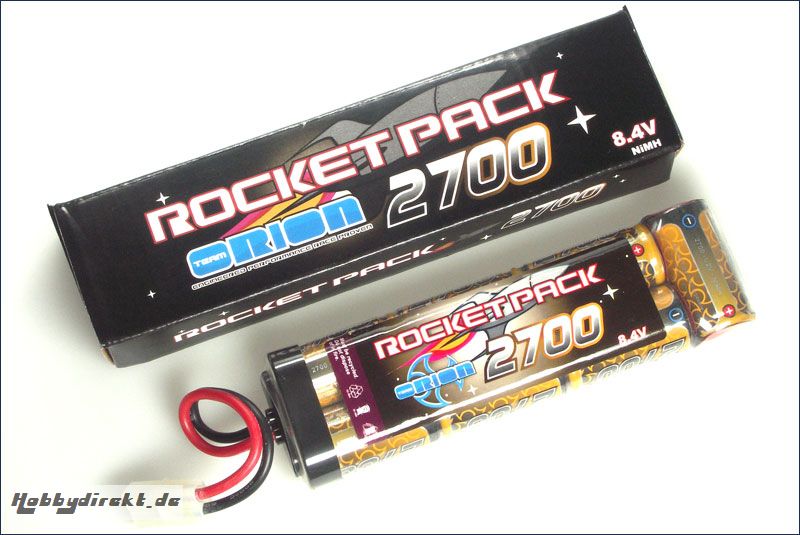 Akku Rocket Stick Pack 8,4V-2700mAh Team Orion ORI10322