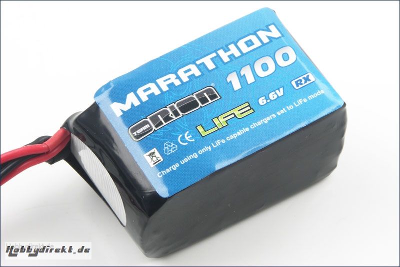 Marathon Life Hump RX Pack 1100 30C 6.6V Team Orion ORI12257