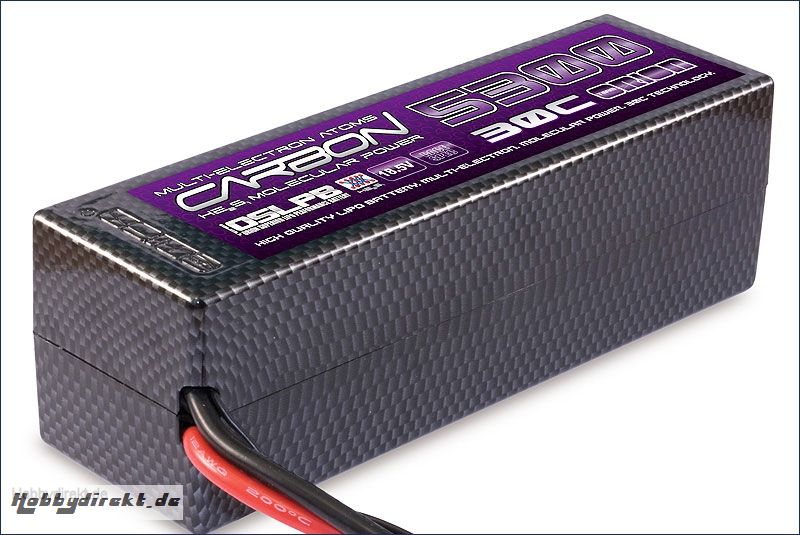 Carbon Molecular LiPo 5300 40C 18,5V 52x Team Orion ORI14037