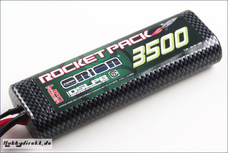 Akku Rocket Pack Lipo 3500 25C (Super) Team Orion ORI14106