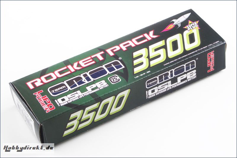 Akku Rocket Pack Lipo 3500 25C (Super) Team Orion ORI14106