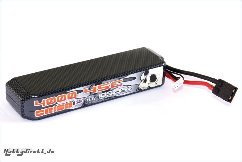 Carbon XX LiPo 4000 11.1 V 45C Team Orion ORI14143