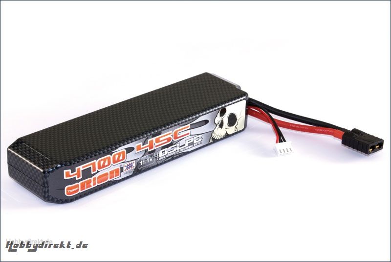 Carbon XX LiPo 4700 11.1 V 25C Team Orion ORI14144