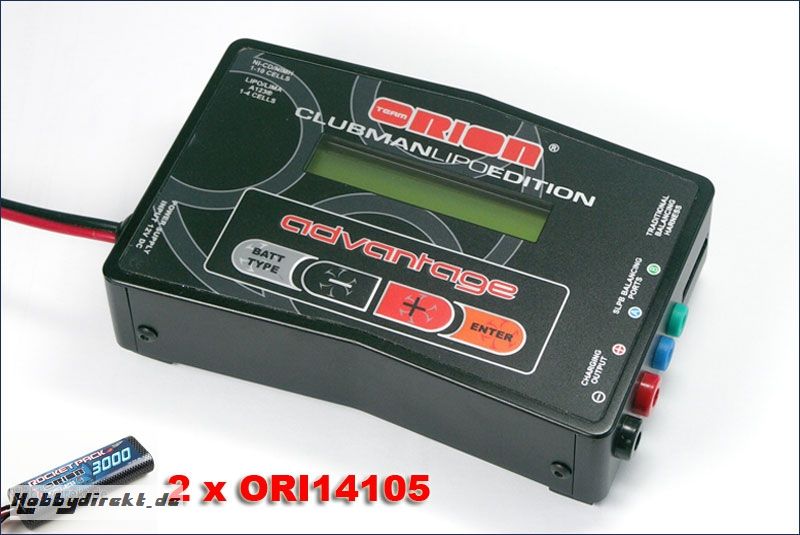 Brushless Starter Set (2x 3000 mah) Team Orion ORI30120