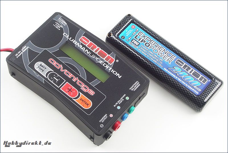 Combo Lipo Exp. m. Clubman Lader Team Orion ORI30124