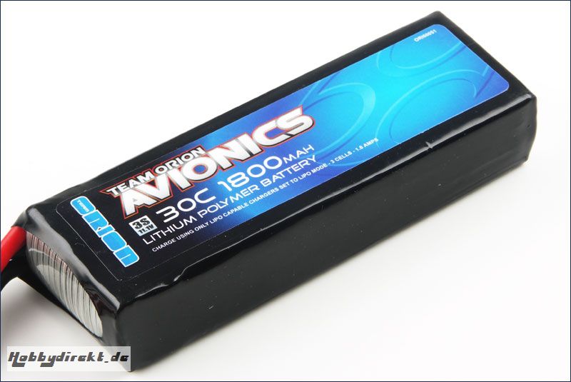 Avionics Lipo 11,1V 1800mAh 30C SLP Team Orion ORI60051