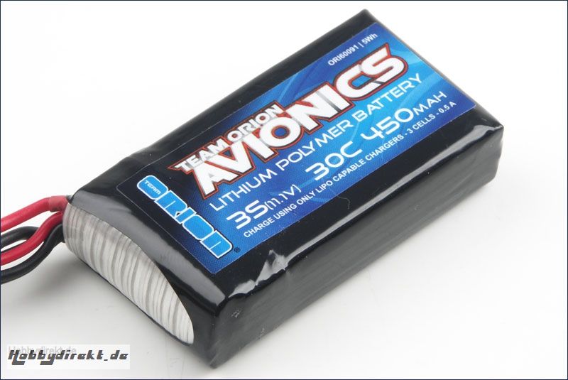 Avionics LiPo 450 11.1V (30C) BEC Team Orion ORI60091