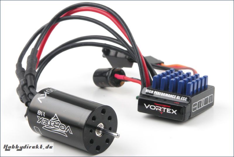 Vortex Combo 1/18 7500KV mit 25A Regler Team Orion ORI66004