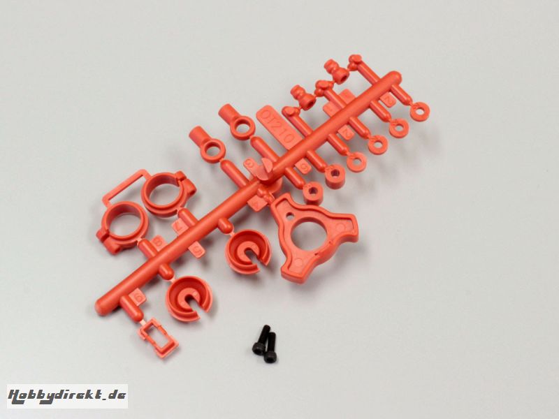 KUNSTSTOFFTEILE FUER STOSSDAEMPFER OPTIMA (ROT) Kyosho OT210R