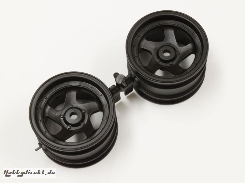 FELGEN 5B 43MM. OPTIMA - SCHWARZ (2) Kyosho OTH244BK