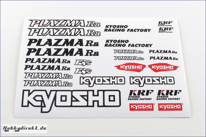 Dekorbogen PLAZMA Ra Kyosho PZ045