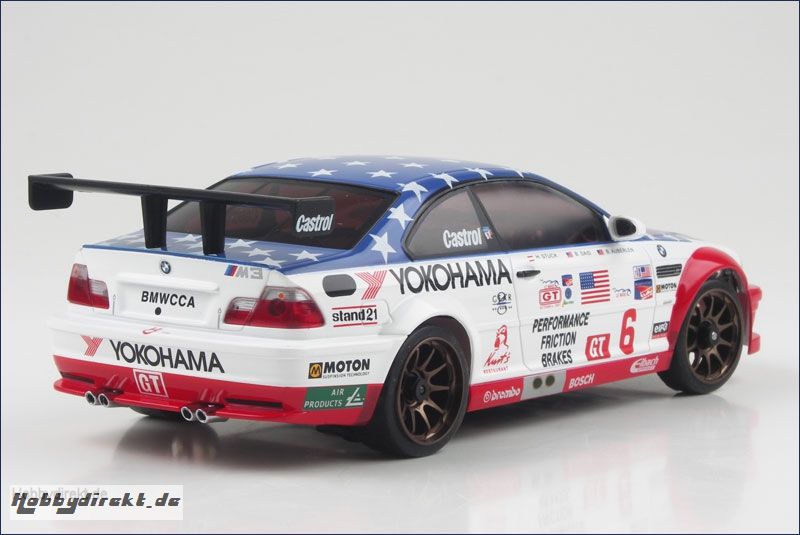 Karosse BMW M3 GTR ALMS 2001 No.6 Kyosho R246-1111