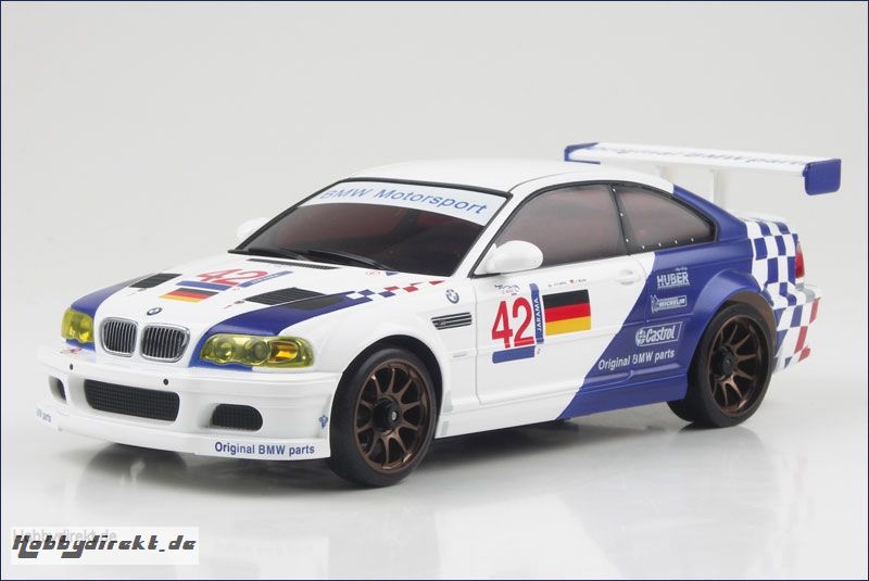 Karosse BMW M3 GTR ALMS 2001 No.42 Kyosho R246-1113