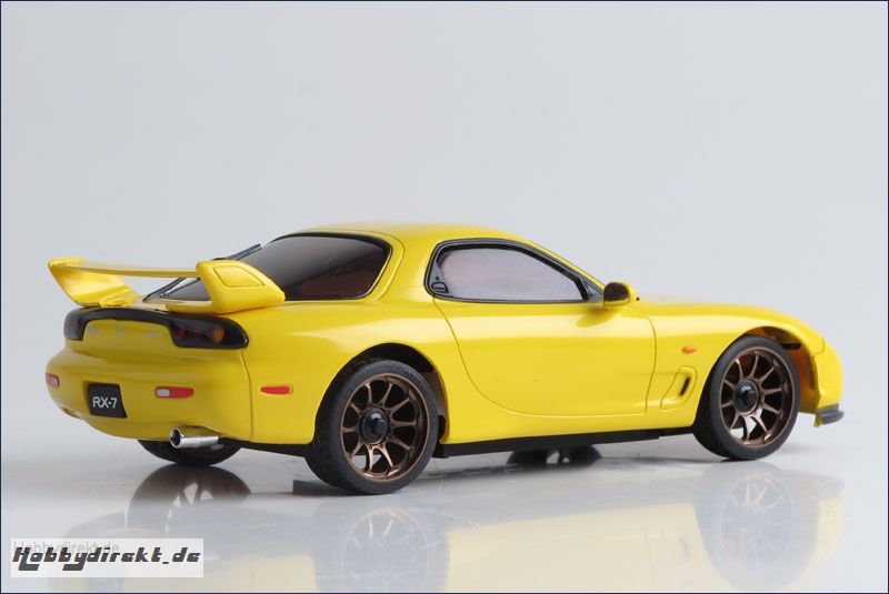 Karosse Mazda RX-7 FD, gelb Kyosho R246-1141