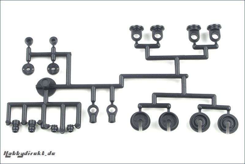 Kunststoffteile fuer Stossdaempfer Kyosho W-5194-01