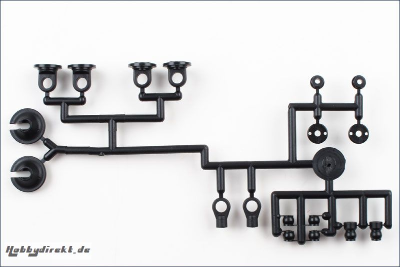 Kunststoffteile fuer Stossdaempfer Kyosho W-5303-05