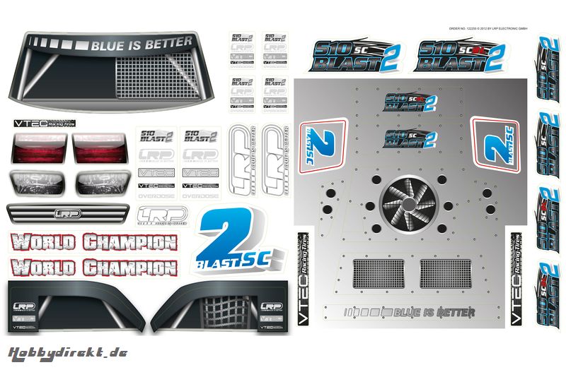 Dekorbogen S10 Blast SC 2 LRP 122255
