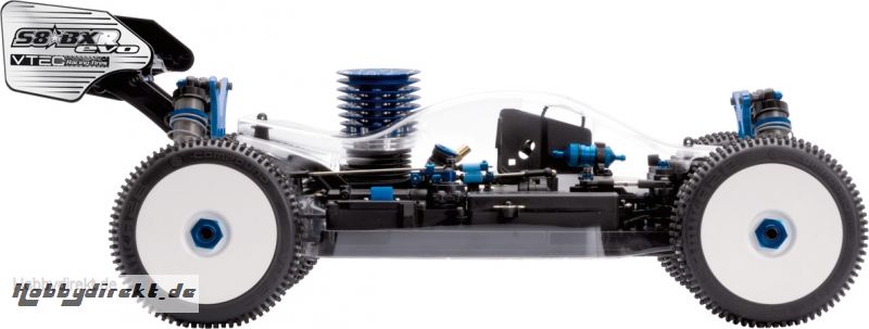 LRP S8 BXR Evo 1/8 Nitro Buggy Team Kit LRP 131410