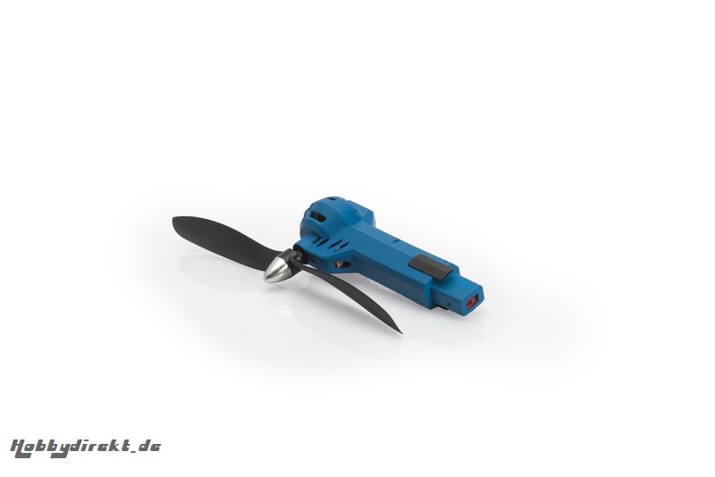 Blauer Arm mit Motor und Propeller (linksdrehend/ccw, rote LED) - Gravit Dark Vision LRP 222896