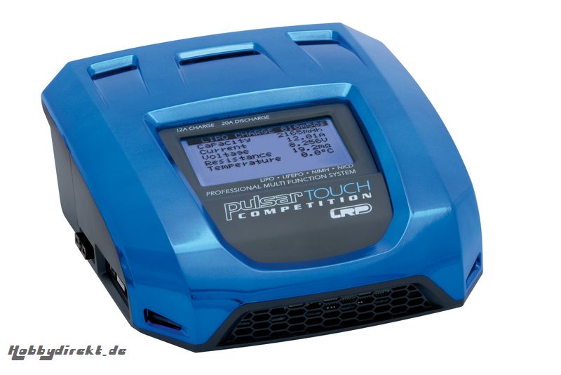 Gehäuse PulsarTouch, blau metallisiert LRP 42310