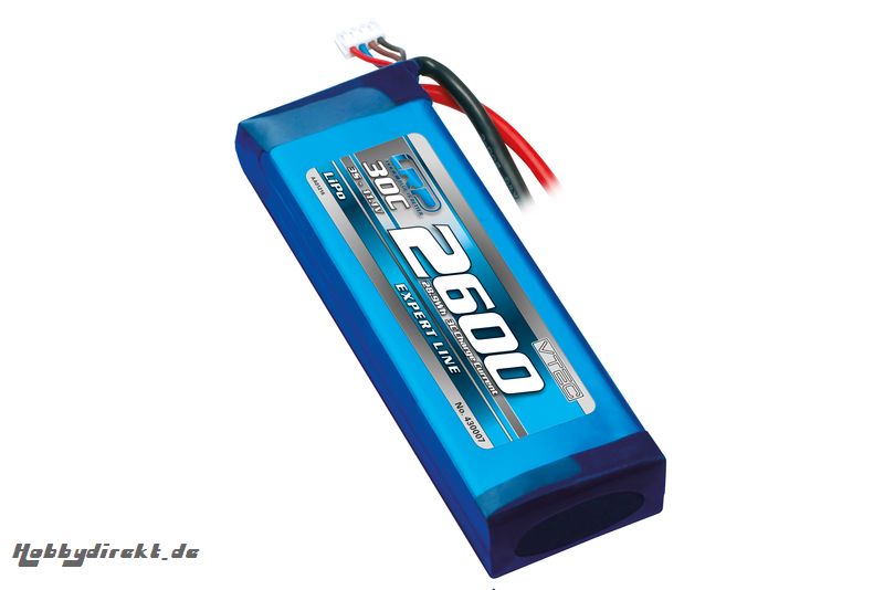 Lipo Flugakku 2600 - 30C - 11.1V LRP 430007