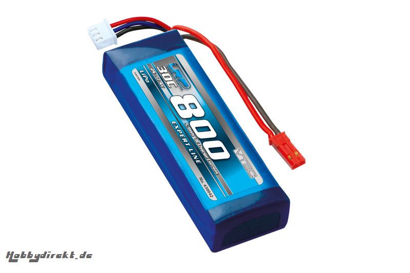 Lipo Flugakku 800 - 30C - 7.4V LRP 430042