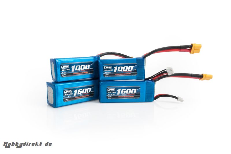 FPV-Race-Pack 1000mAh -4S -90C/45C -15.2V LiHV Akku -XT60 LRP 430066