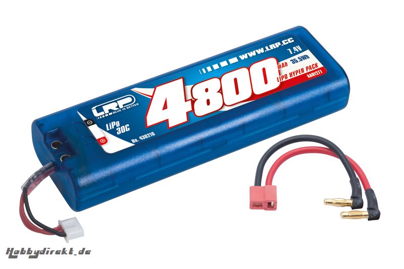 LRP LiPo Hyper Pack 4800 - 7.4V 30C MPS LRP 430216