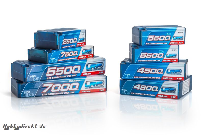 LRP 2600 Super Shorty LiPo CCL Hardcase LRP 430218