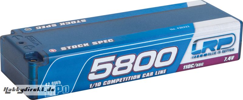 LRP 5800 TC Stock Spec LiPo CCL Hardcase LRP 430222