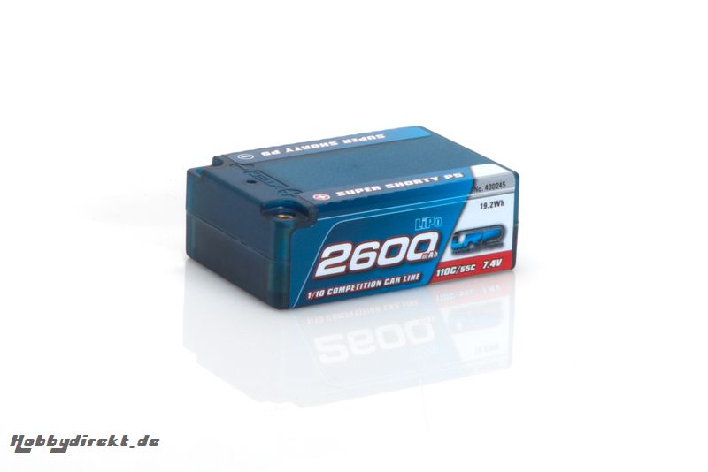 2600 Super Shorty P5 LiPo CCLHardcase LRP 430245