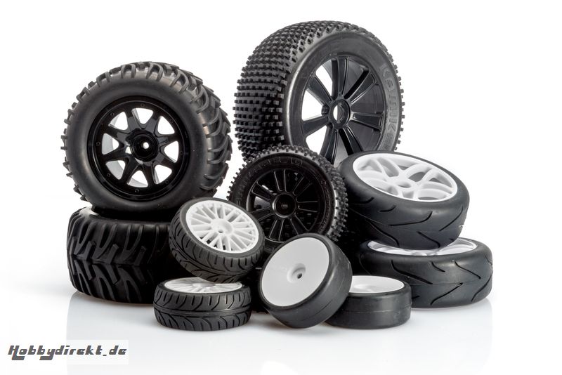 VTEC Komplettrad Regen Dunlop D20 Radial LRP 65055