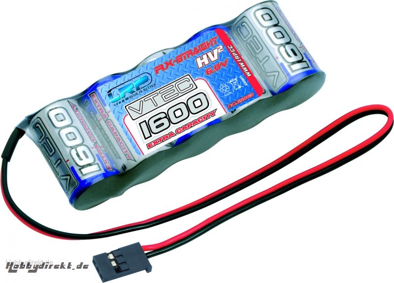 1600EC RX-Pack Futaba 6.0V 1600 Straight LRP 65863