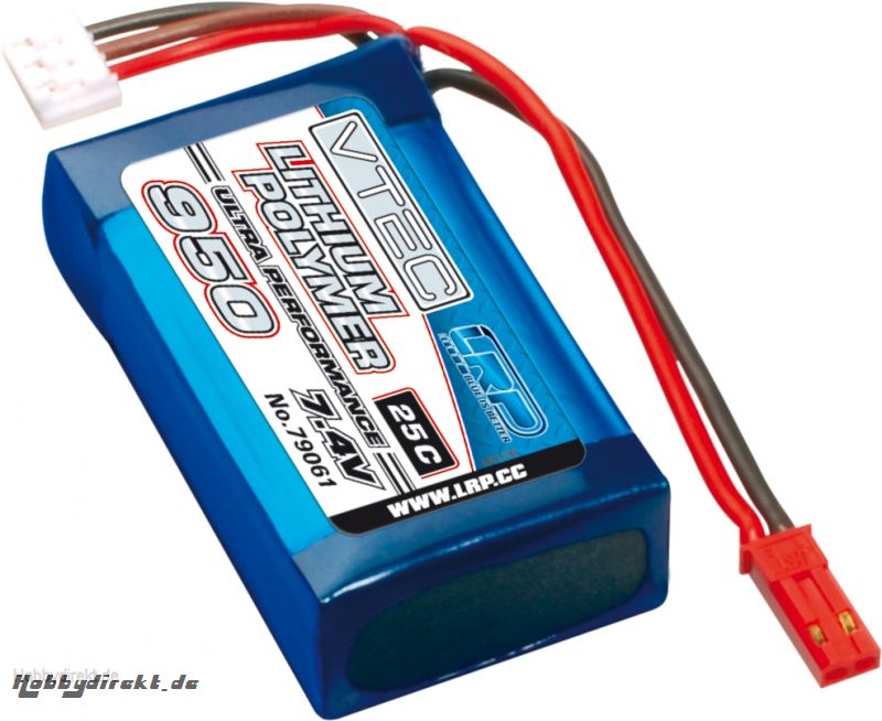 LiPo Flugakku 950 - 25C - 7.4V LRP 79061