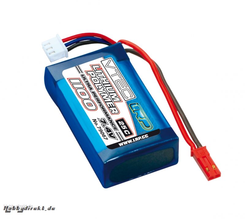 LiPo Flugakku 1100 - 25C - 7.4V LRP 79067