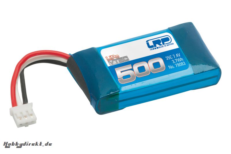 LiPo Flugakku 500 - 35C 7.4V Blade 130X LRP 79083