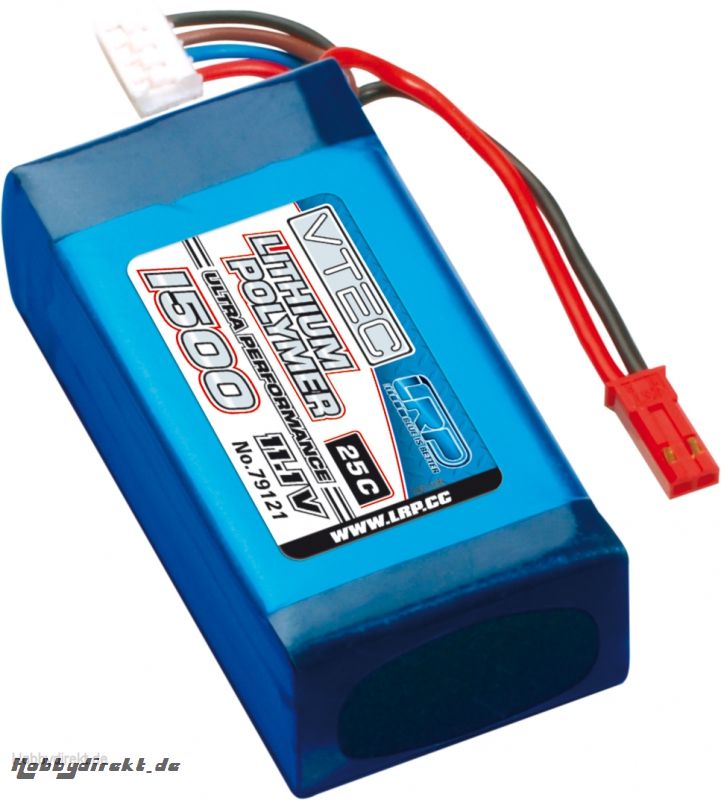 LiPo Flugakku 1500 - 25C - 11.1V LRP 79121