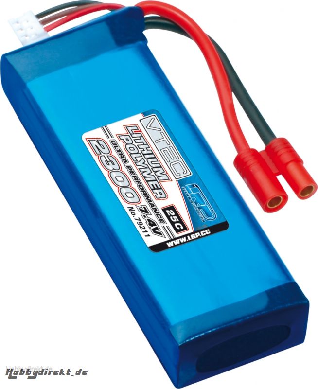 LiPo Flugakku 2300 - 25C - 7.4V LRP 79211