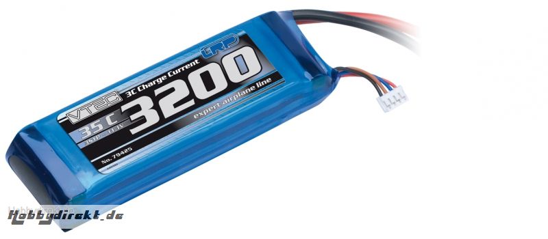 35C Expert Airplane Line Lipo 3200 11.1V LRP 79425