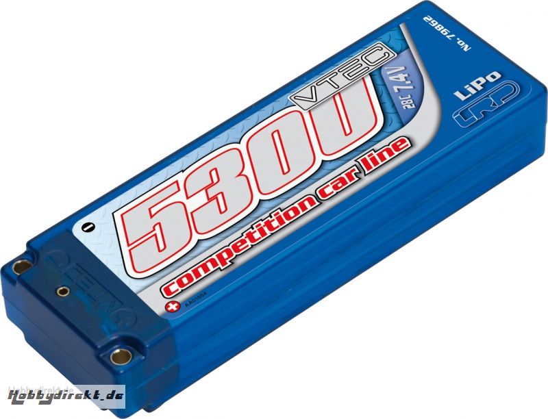 LiPo 5300 Comp. Car Line 7.4V 28C LRP 79862